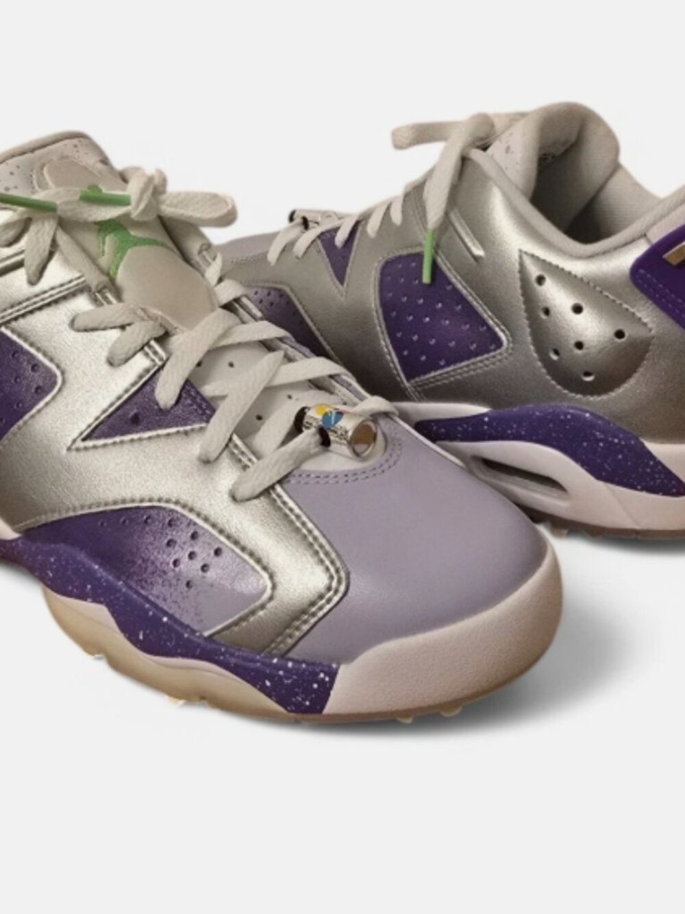 Nike Air Jordan 6 Retro Low Golf NRG Mens Golf Shoes Purple FD0205-055